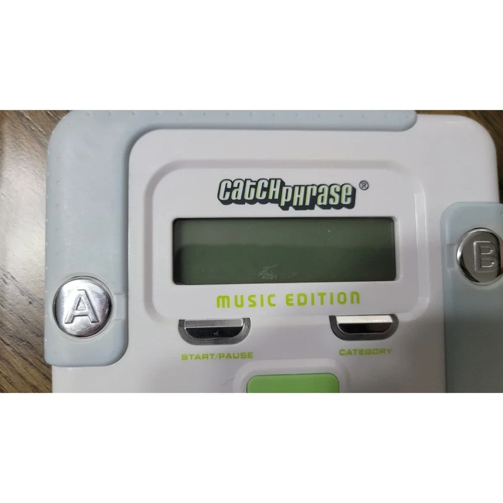 Parker Brothers Electronic Catch Phrase Music Edition Handheld Game 2008 56745